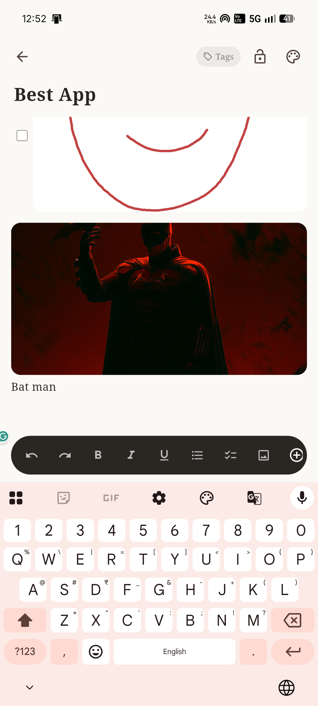 Notelet screenshot 4